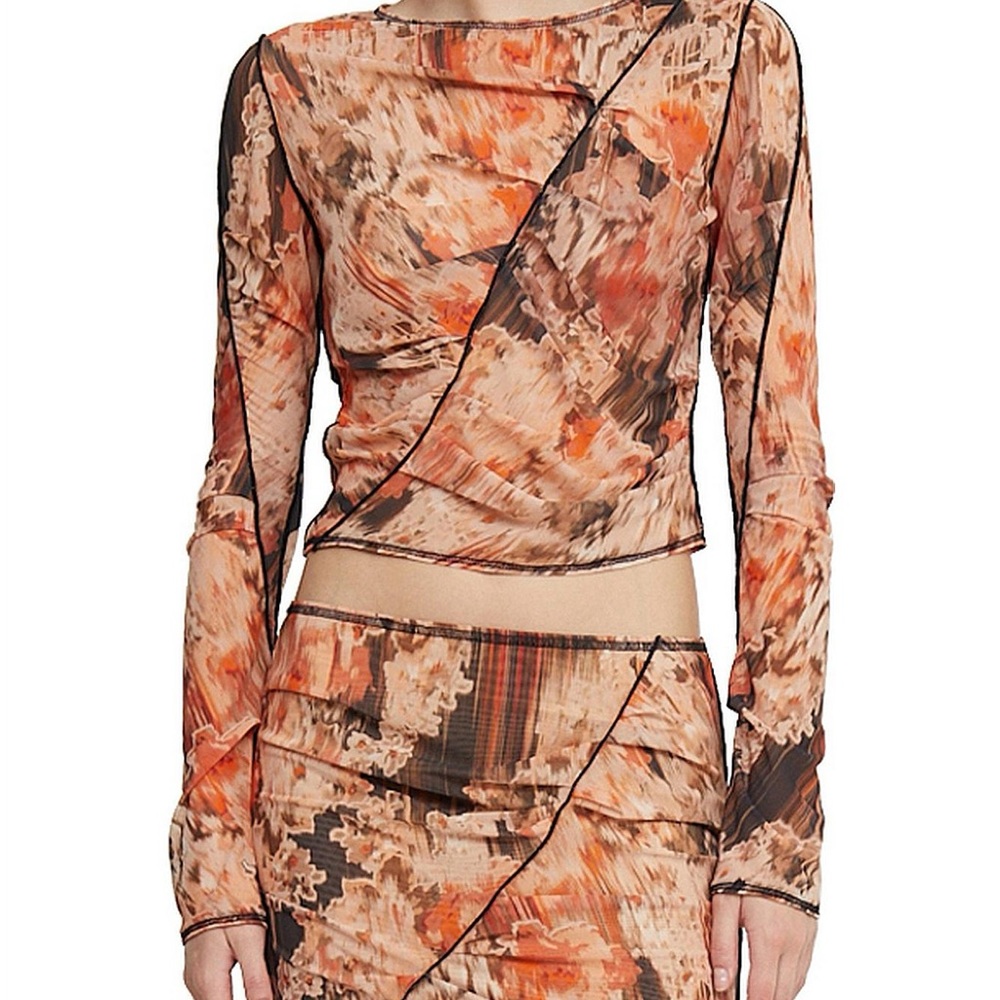 BEC + BRIDGE
AVERIL GATHERED LONG SLEEVE TOP